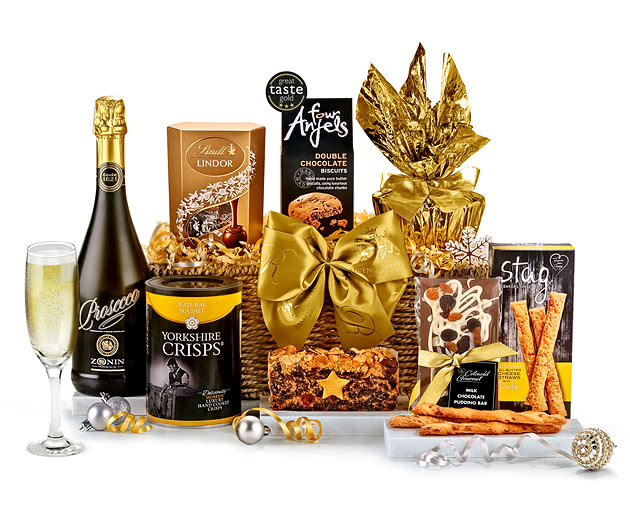 Christmas Luxury Hamper With Sparkling Prosecco